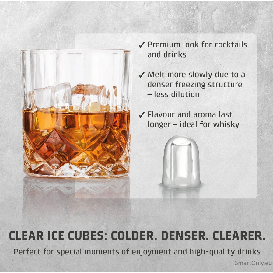 Caso Ice Cube Maker | Clear Ice Advanced | Power 130 W | Capacity 1.5 L | Matt Black 3 Caso Ice Cube Maker | Clear Ice Advanced | Power 130 W | Capacity 1.5 L | Matt Black 3