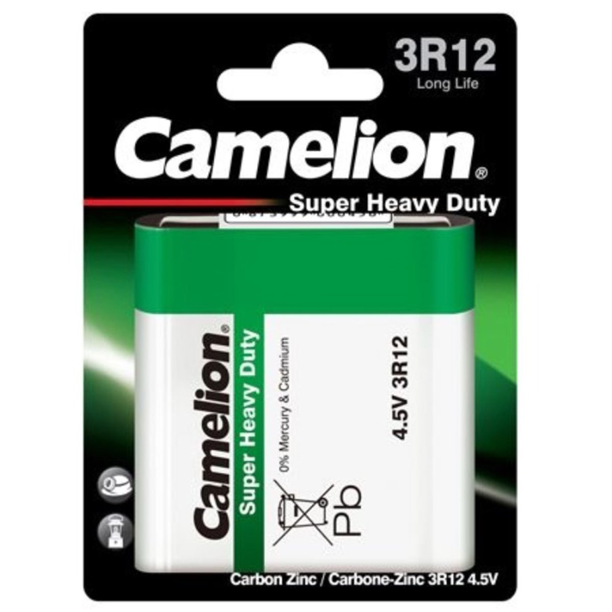 Camelion 3R12 4.5V Super Heavy Duty 1 vnt | IŠMANŪS prietaisai ...