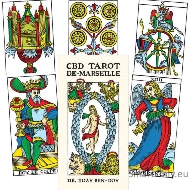 CBD Tarot De Marseille kortos US Games Systems