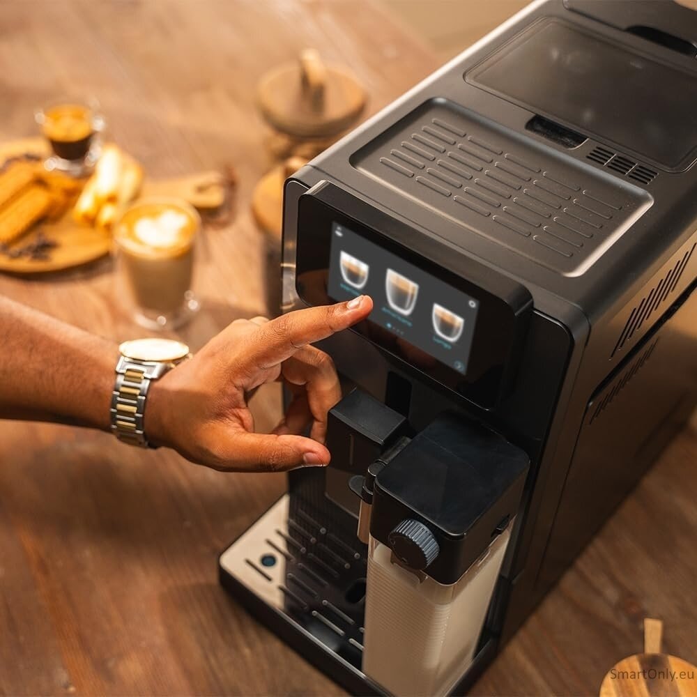 Cecotec Coffee machine | Cremmaet Latte Touch | Pump pressure 19 bar | Built-in milk frother | Super-automatic | Black | 1500 W 6