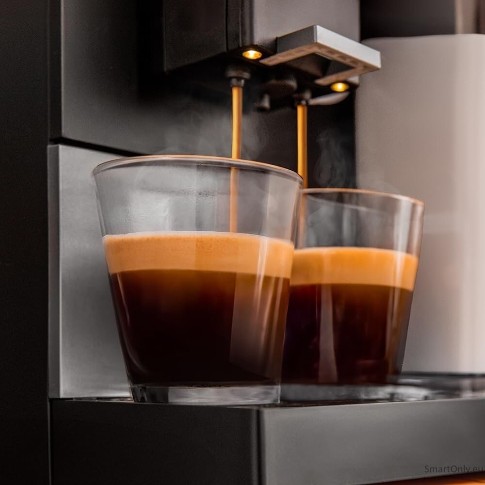 Cecotec Coffee Maker | Cremmaet Compactccino Connected | Pump pressure 19 bar | Built-in milk frother | Super-automatic | Black 3 Cecotec Coffee Maker | Cremmaet Compactccino Connected | Pump pressure 19 bar | Built-in milk frother | Super-automatic | Black 3