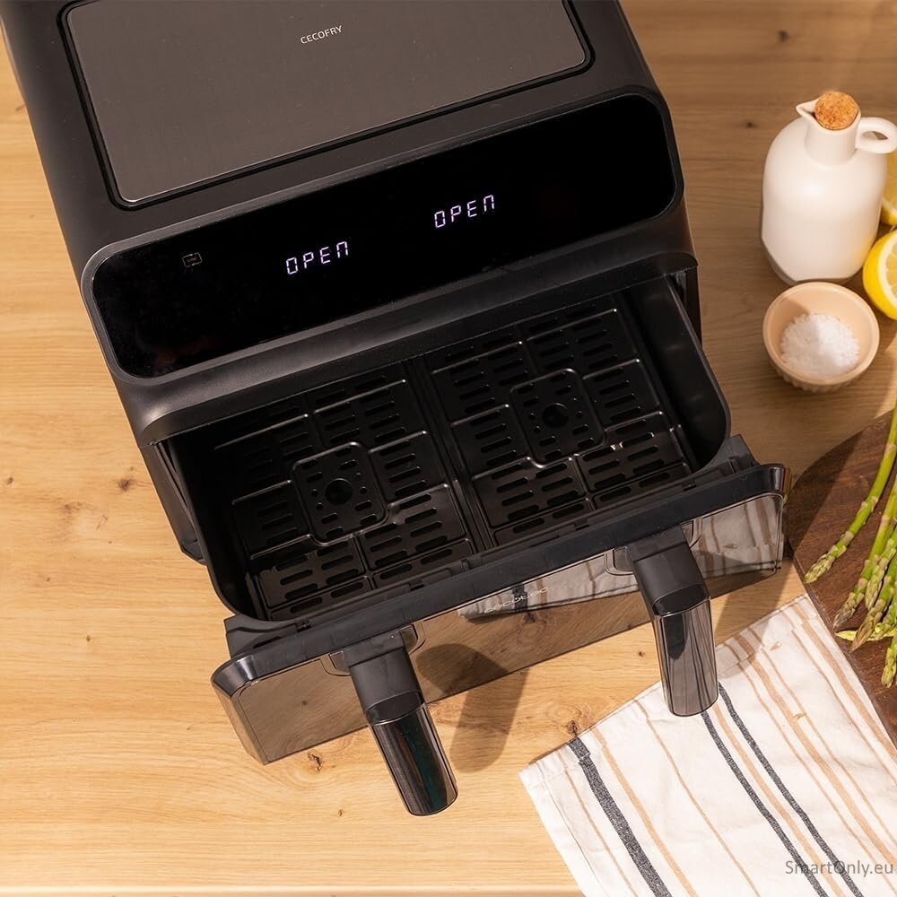 Cecotec Double hot air fryer | Cecofry Advance 9000 Window | Power 2200 W | Capacity 9 L | Black 2 Cecotec Double hot air fryer | Cecofry Advance 9000 Window | Power 2200 W | Capacity 9 L | Black 2