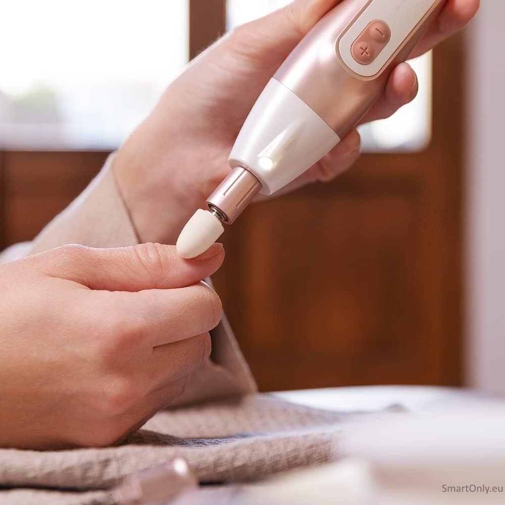 Cecotec Electric Manicure and Pedicure Set | PinkyCare 700 Perfect Nails | Nail Drill | Pink/White 2