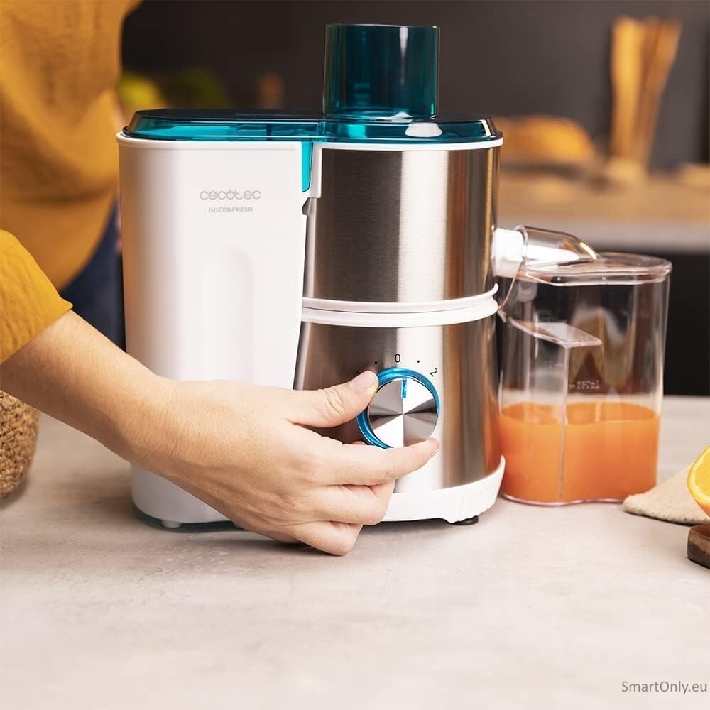Cecotec | Orbital Juicer | Juice&Fresh 400 Titan White | Type Juicer maker | White/Silver | 400 W | Number of speeds 2 | 20000 RPM 2