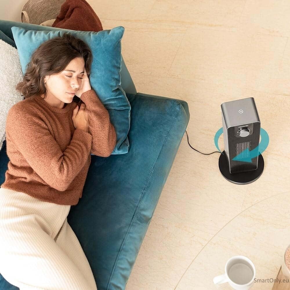 Cecotec ReadyWarm 2000 Max Ceramic Rotate | Ceramic Heater | 2000 W | Number of power levels 3 | Suitable for rooms up to 20 m² | Black 2 Cecotec ReadyWarm 2000 Max Ceramic Rotate | Ceramic Heater | 2000 W | Number of power levels 3 | Suitable for rooms up to 20 m² | Black 2