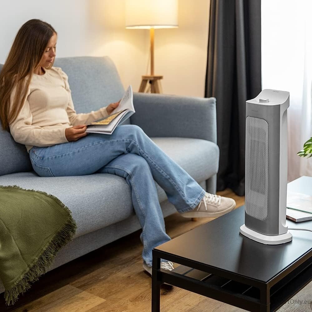 Cecotec ReadyWarm 6700 Ceramic Sky | Ceramic Heater | 2000 W | Number of power levels 3 | Suitable for rooms up to 20 m² | Suitable for rooms up to 45 m³ | White 3