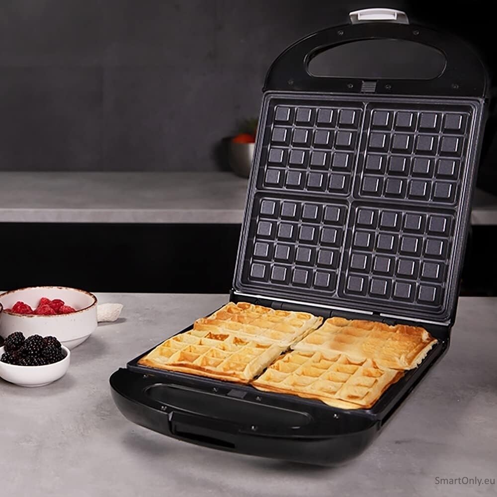 Cecotec Sandwich Maker | Rock'nToast Family 3in1 | 1500 W | Number of plates 3 | Black 4