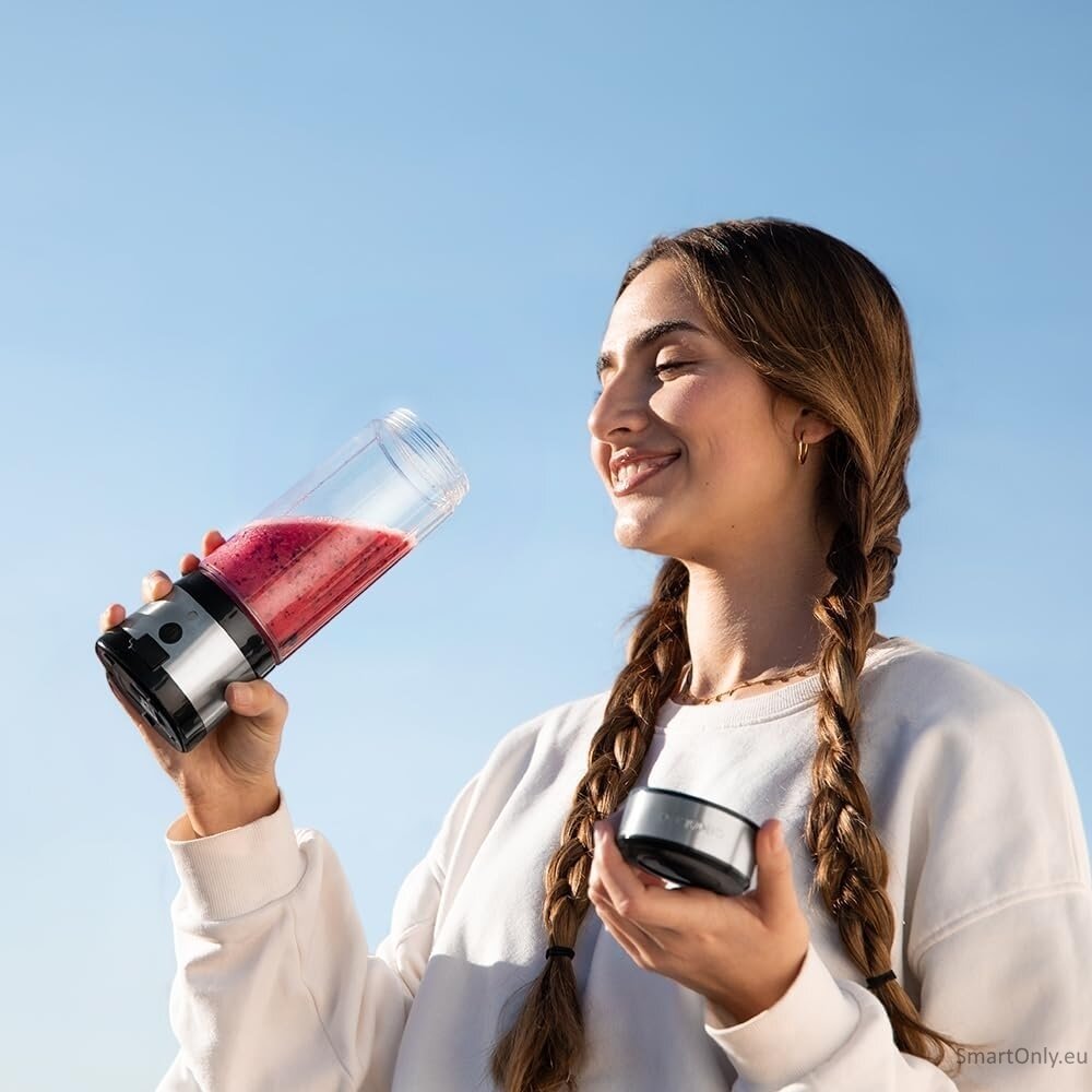 Cecotec Smoothie Blender | WanderlustMix USB | Portable | 126 W | Jar capacity 0.4 L | Ice crushing | Inox 3 Cecotec Smoothie Blender | WanderlustMix USB | Portable | 126 W | Jar capacity 0.4 L | Ice crushing | Inox 3