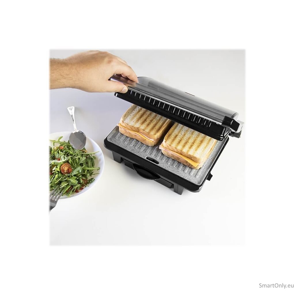 Cecotec Grill | Rock'nGrill 1000 | 1000 W | Electric Grill | Black/Stainless steel 8 Cecotec Grill | Rock'nGrill 1000 | 1000 W | Electric Grill | Black/Stainless steel 8