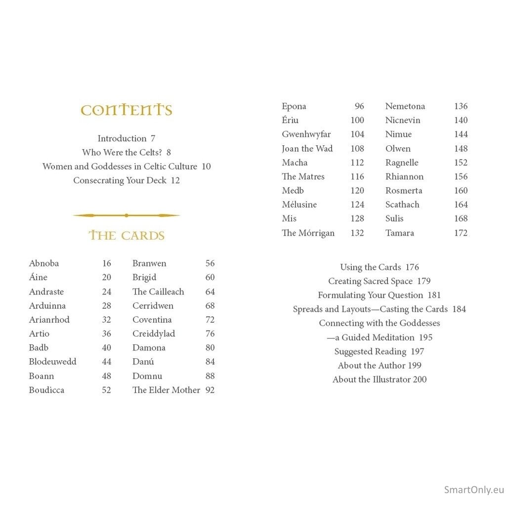 Celtic Goddesses, Witches and Queens Oracle kortos Schiffer Publishing 6 Celtic Goddesses, Witches and Queens Oracle kortos Schiffer Publishing 6