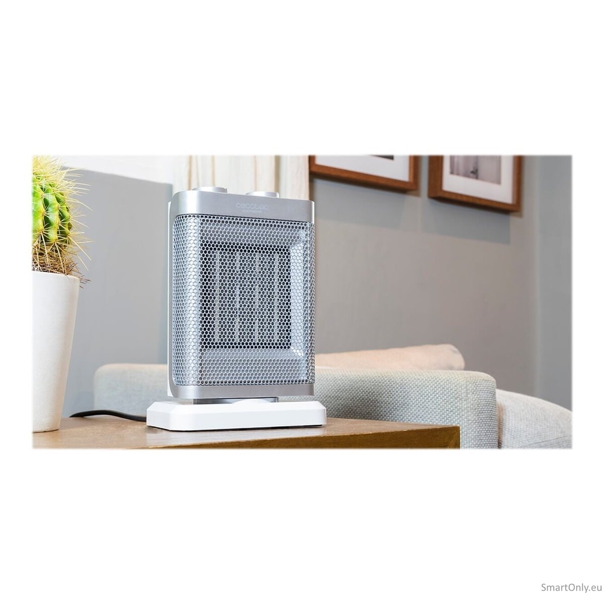 Cecotec | Ready Warm 6100 Ceramic Rotate | Ceramic Heater | 1500 W | Number of power levels 3 | Suitable for rooms up to 35-40 m³ | Suitable for rooms up to Up to 15 m² | White 6 Cecotec | Ready Warm 6100 Ceramic Rotate | Ceramic Heater | 1500 W | Number of power levels 3 | Suitable for rooms up to 35-40 m³ | Suitable for rooms up to Up to 15 m² | White 6