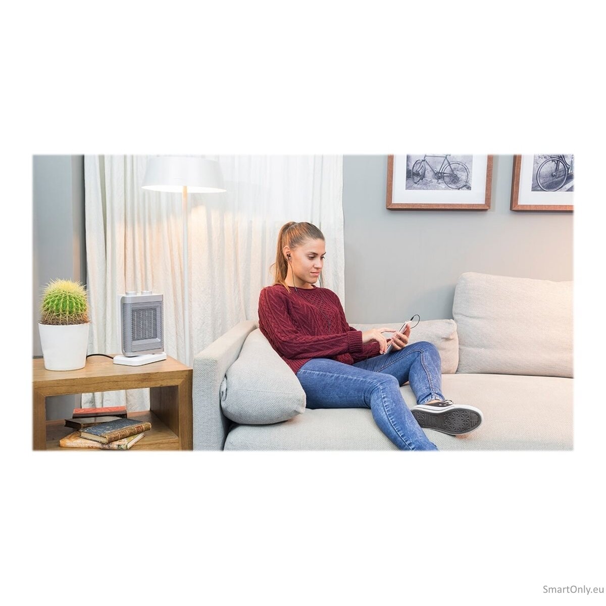 Cecotec | Ready Warm 6100 Ceramic Rotate | Ceramic Heater | 1500 W | Number of power levels 3 | Suitable for rooms up to 35-40 m³ | Suitable for rooms up to Up to 15 m² | White 8