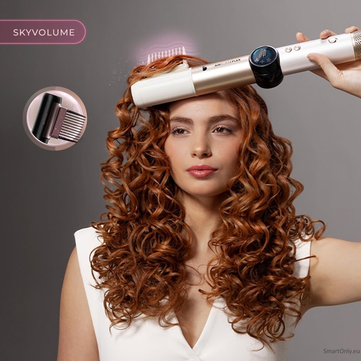 Cecotec Styling Brush | AirGlam 14in1 Flex Black | Ion conditioning | Barrel diameter 32 mm/35 mm | 1400 W | Black 4