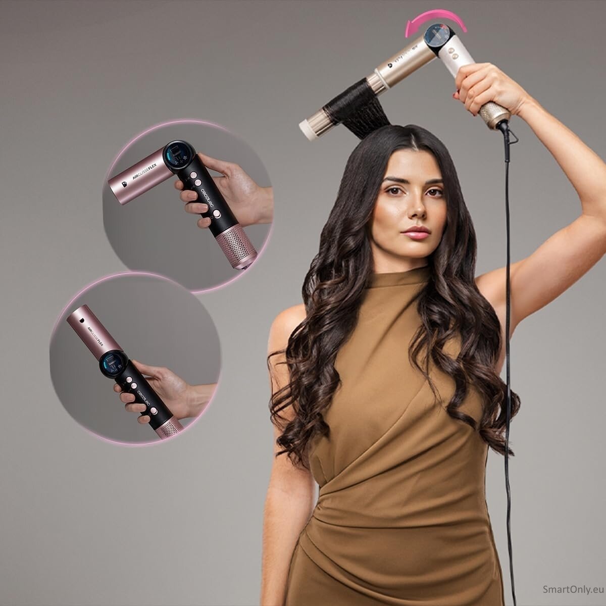 Cecotec Styling Brush | AirGlam 14in1 Flex Black | Ion conditioning | Barrel diameter 32 mm/35 mm | 1400 W | Black 6