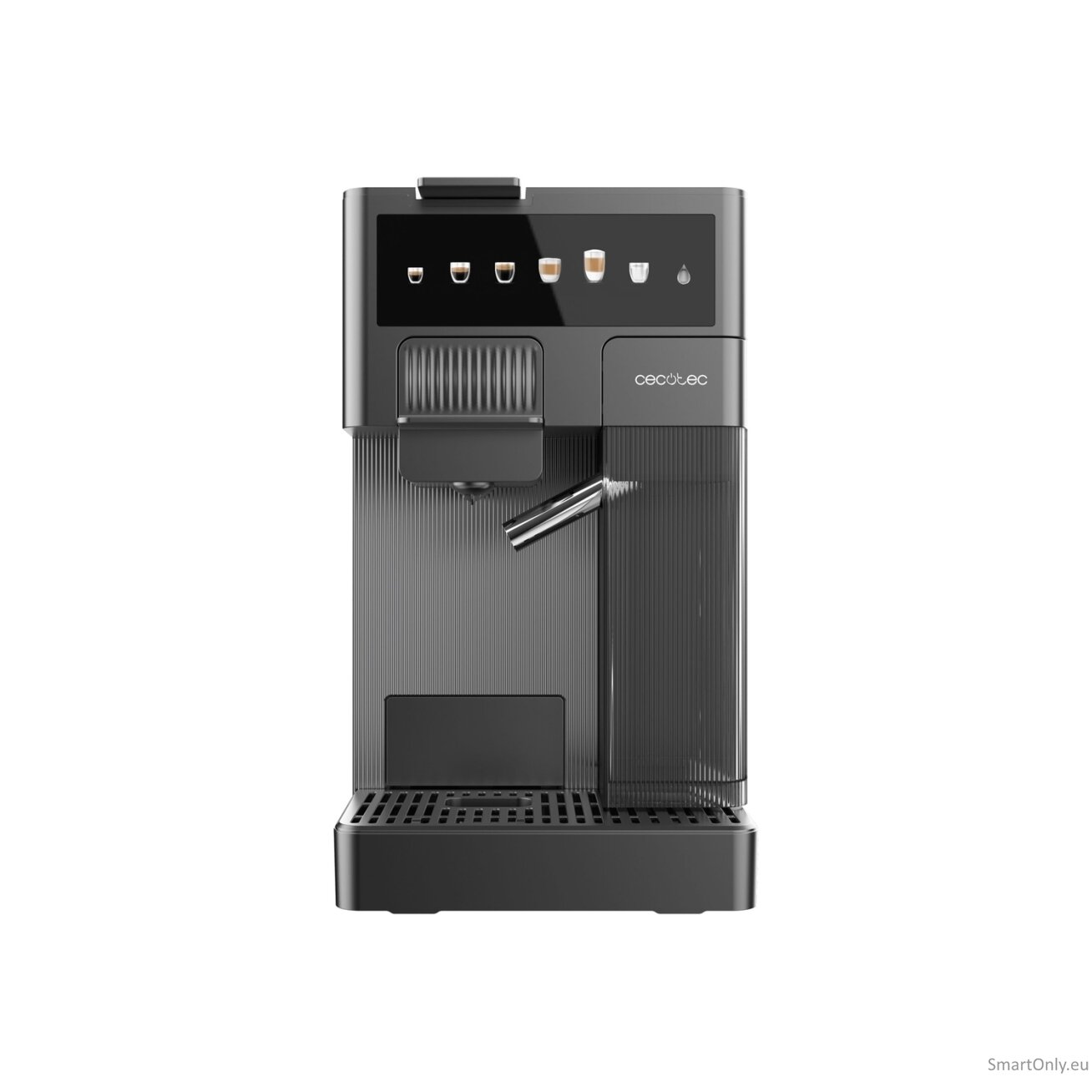 Cecotec Coffee machine | FreeStyle Latte T | Pump pressure 20 bar | Built-in milk frother | Automatic | Grey | 1350 W
