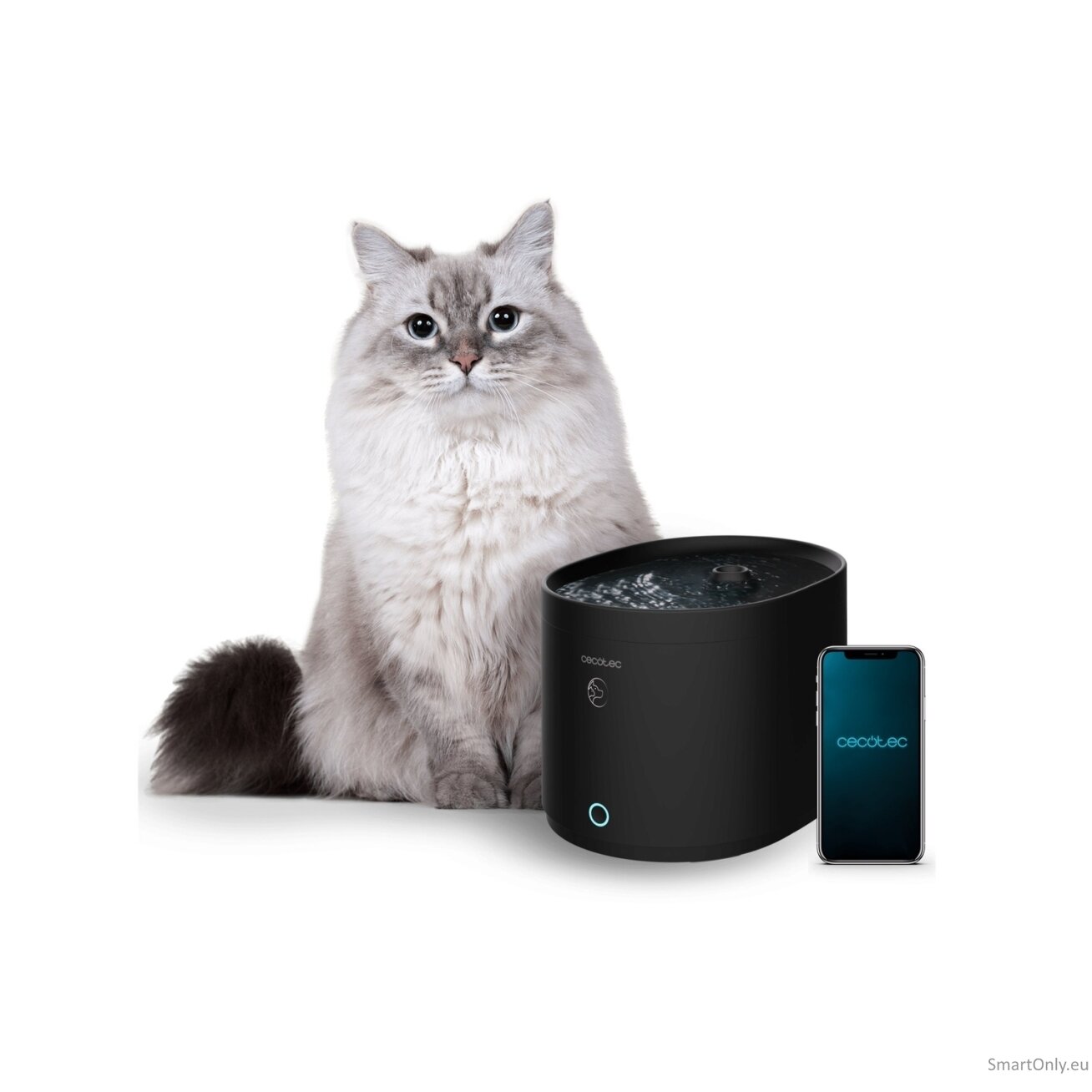 Cecotec Smart Pet Fountain | Pumba 2500 Refresh | Capacity 2.5 L | Black 9 Cecotec Smart Pet Fountain | Pumba 2500 Refresh | Capacity 2.5 L | Black 9