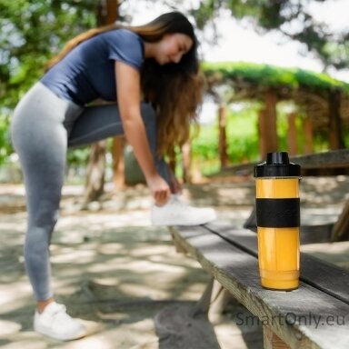 Cecotec Blender | Power Titanium 900 ProGo | Tabletop | 900 W | Jar capacity 2x0.57 L | Ice crushing | Black
