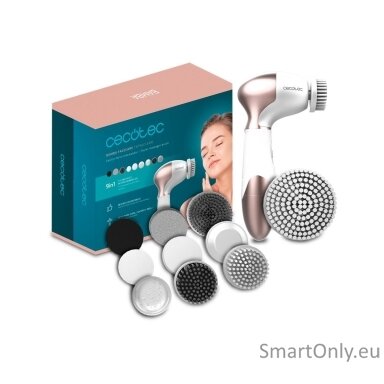 Cecotec Facial cleansing brush | FaceCare TotalClean | Facial brush | White Cecotec Facial cleansing brush | FaceCare TotalClean | Facial brush | White