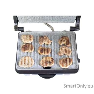 Cecotec Grill | Rock'nGrill 1000 | 1000 W | Electric Grill | Black/Stainless steel