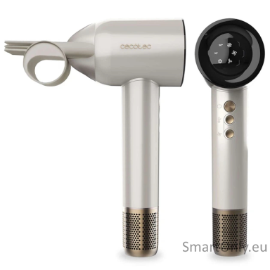 Cecotec Hair dryer | DryGlam Waves Champagne | 1600 W | Number of temperature settings 3 | Ionic function | Champagne | Diffuser nozzle Cecotec Hair dryer | DryGlam Waves Champagne | 1600 W | Number of temperature settings 3 | Ionic function | Champagne | Diffuser nozzle