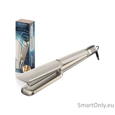 Cecotec Hair Straightener | Air Lisse Champagne | Ceramic heating system | Ionic function | Temperature (max) 230 °C | Temperature (min) 100 °C | Number of heating levels 3 | 1600 W | Champagne Cecotec Hair Straightener | Air Lisse Champagne | Ceramic heating system | Ionic function | Temperature (max) 230 °C | Temperature (min) 100 °C | Number of heating levels 3 | 1600 W | Champagne