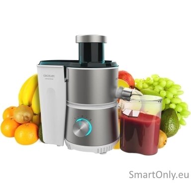 Cecotec | Orbital Juicer | Juice&Fresh 400 Titan White | Type Juicer maker | White/Silver | 400 W | Number of speeds 2 | 20000 RPM