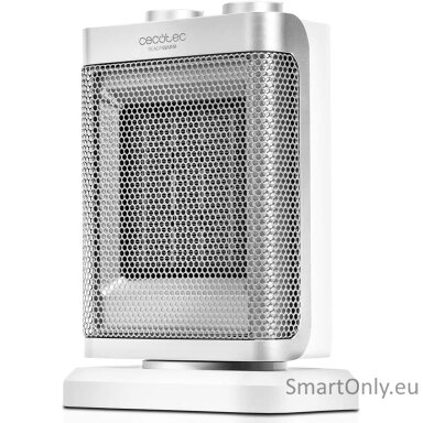 Cecotec | Ready Warm 6100 Ceramic Rotate | Ceramic Heater | 1500 W | Number of power levels 3 | Suitable for rooms up to 35-40 m³ | Suitable for rooms up to Up to 15 m² | White