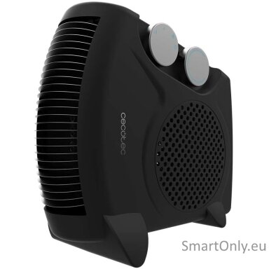 Cecotec ReadyWarm 2000 Max Dual Black | Fan heater | 2000 W | Number of power levels 3 | Suitable for rooms up to 20 m² | Black