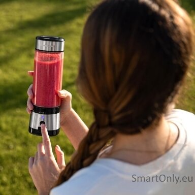 Cecotec Smoothie Blender | WanderlustMix USB | Portable | 126 W | Jar capacity 0.4 L | Ice crushing | Inox Cecotec Smoothie Blender | WanderlustMix USB | Portable | 126 W | Jar capacity 0.4 L | Ice crushing | Inox