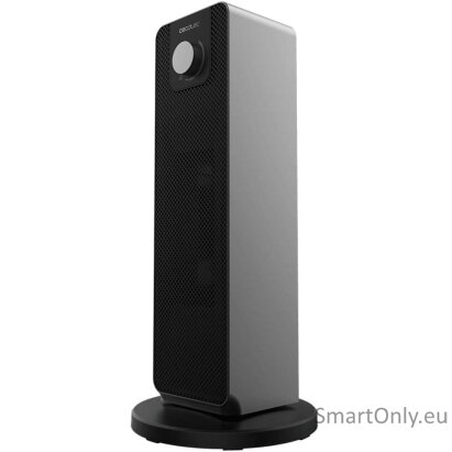 Cecotec ReadyWarm 2000 Max Ceramic Rotate | Ceramic Heater | 2000 W | Number of power levels 3 | Suitable for rooms up to 20 m² | Black