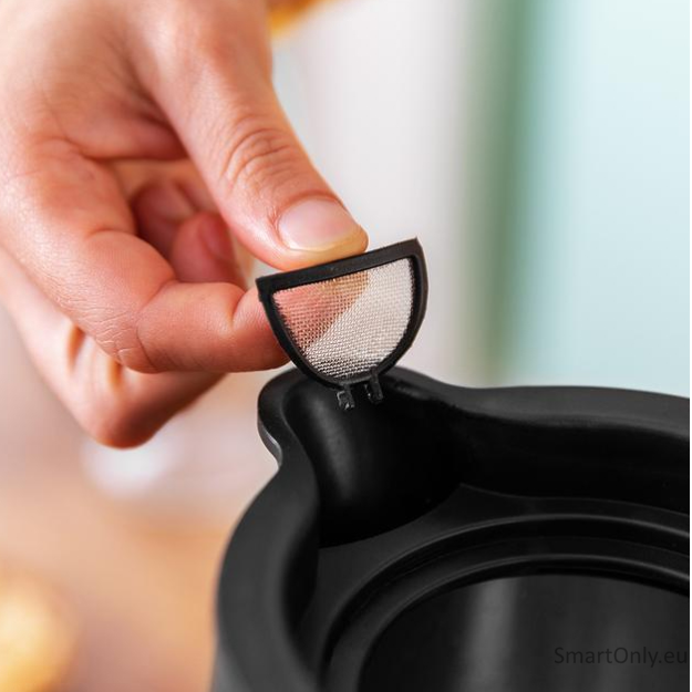 Cecotec Kettle | ThermoSense 400 | Electric | 3000 W | 1.7 L | Stainless steel/BPA | 360° rotational base | Black Woody 5 Cecotec Kettle | ThermoSense 400 | Electric | 3000 W | 1.7 L | Stainless steel/BPA | 360° rotational base | Black Woody 5