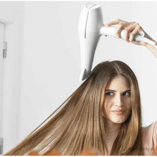 Cecotec Hair Dryer | IoniCare 5300 Maxi Aura | 2200 W | Number of temperature settings 3 | Ionic function | Diffuser nozzle | White 6