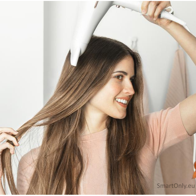 Cecotec Hair Dryer | IoniCare 5300 Maxi Aura | 2200 W | Number of temperature settings 3 | Ionic function | Diffuser nozzle | White 4