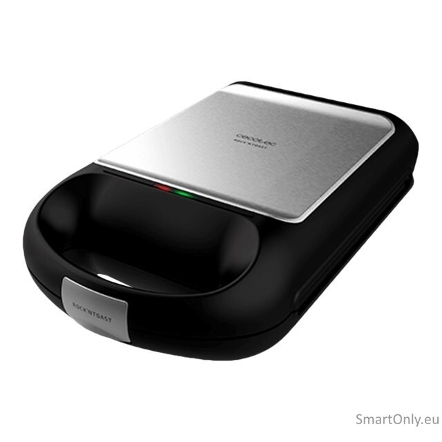 Cecotec Sandwich Maker | Rock'nToast Family 3in1 | 1500 W | Number of plates 3 | Black 6 Cecotec Sandwich Maker | Rock'nToast Family 3in1 | 1500 W | Number of plates 3 | Black 6