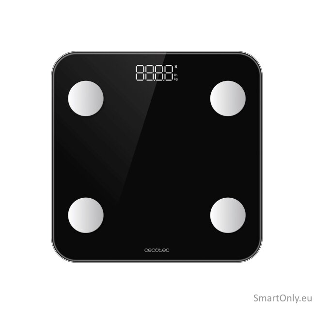 Cecotec Bathroom Scales | Surface Precision Smart | Maximum weight (capacity) 180 kg | Black