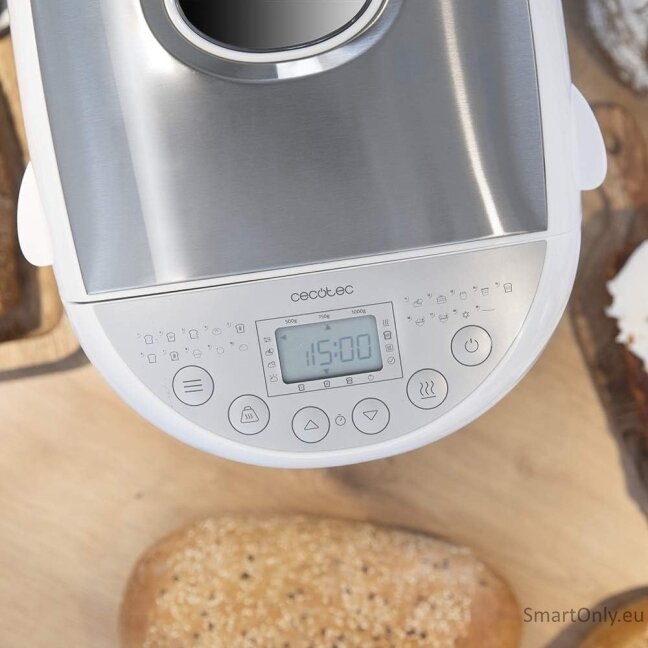 Cecotec Bread Maker | Bread&Co 1000 Delicious | Number of programs 19 | Display LCD 2 Cecotec Bread Maker | Bread&Co 1000 Delicious | Number of programs 19 | Display LCD 2