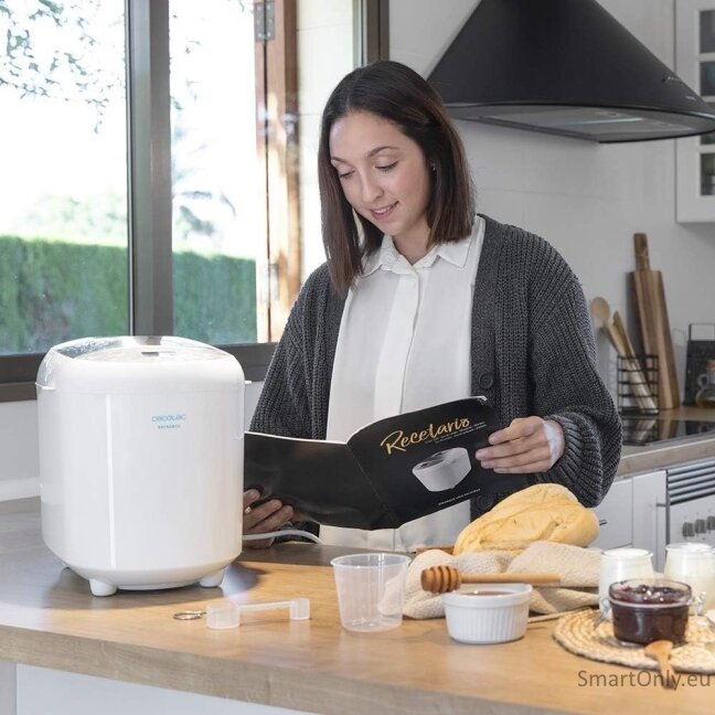 Cecotec Bread Maker | Bread&Co 1000 Delicious | Number of programs 19 | Display LCD 4 Cecotec Bread Maker | Bread&Co 1000 Delicious | Number of programs 19 | Display LCD 4