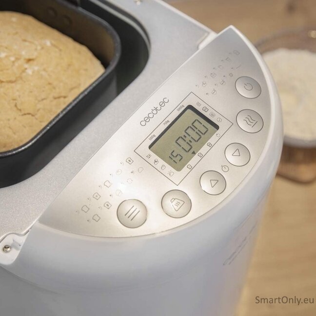 Cecotec Bread Maker | Bread&Co 1000 Delicious | Number of programs 19 | Display LCD 5
