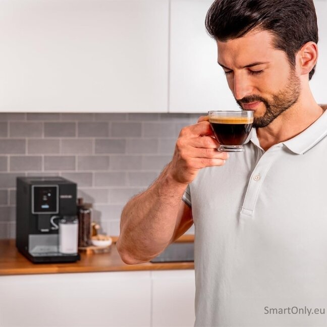 Cecotec Coffee Maker | Cremmaet Compactccino Connected | Pump pressure 19 bar | Built-in milk frother | Super-automatic | Black 4 Cecotec Coffee Maker | Cremmaet Compactccino Connected | Pump pressure 19 bar | Built-in milk frother | Super-automatic | Black 4