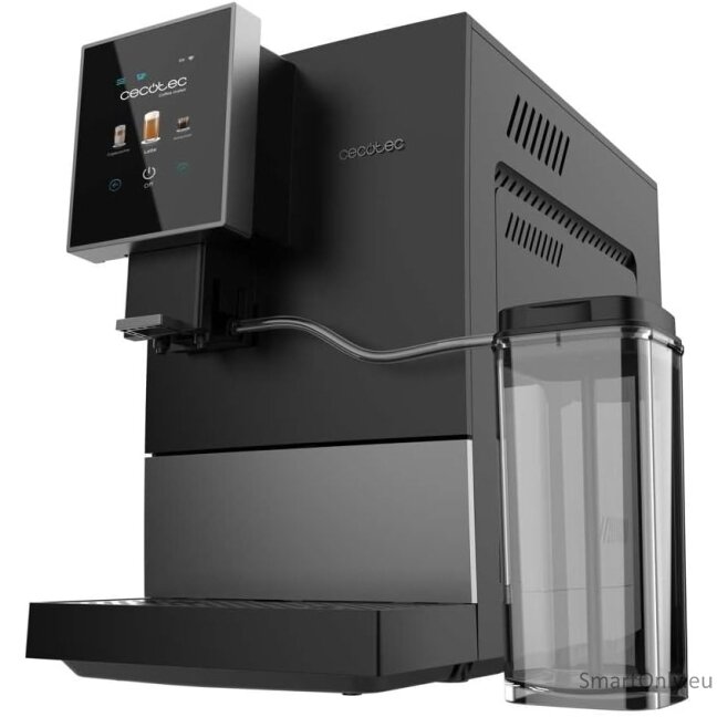 Cecotec Coffee Maker | Cremmaet Compactccino Connected | Pump pressure 19 bar | Built-in milk frother | Super-automatic | Black 1 Cecotec Coffee Maker | Cremmaet Compactccino Connected | Pump pressure 19 bar | Built-in milk frother | Super-automatic | Black 1