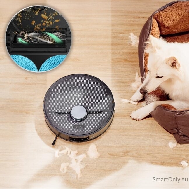 Cecotec Conga X70 | Robot Vacuum Cleaner | Operating time (max) 240 min | Wet&Dry | 5200 mAh | 15000 Pa | Black 9