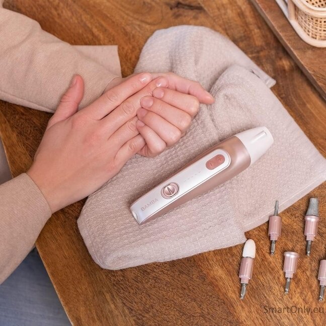 Cecotec Electric Manicure and Pedicure Set | PinkyCare 700 Perfect Nails | Nail Drill | Pink/White 4