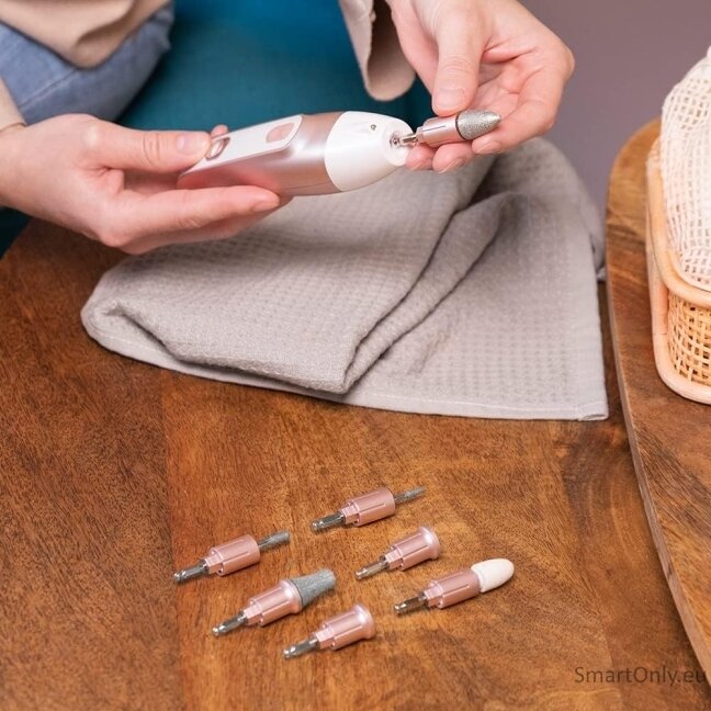 Cecotec Electric Manicure and Pedicure Set | PinkyCare 700 Perfect Nails | Nail Drill | Pink/White 5 Cecotec Electric Manicure and Pedicure Set | PinkyCare 700 Perfect Nails | Nail Drill | Pink/White 5