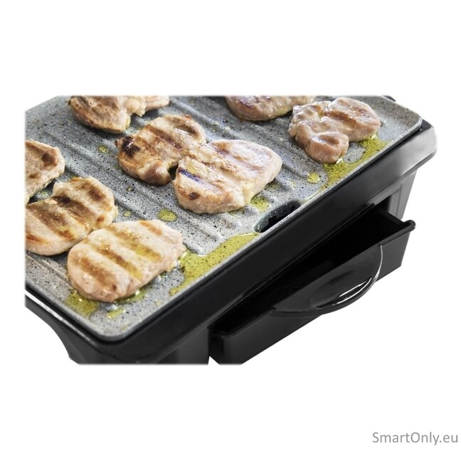 Cecotec Grill | Rock'nGrill 1000 | 1000 W | Electric Grill | Black/Stainless steel 4 Cecotec Grill | Rock'nGrill 1000 | 1000 W | Electric Grill | Black/Stainless steel 4