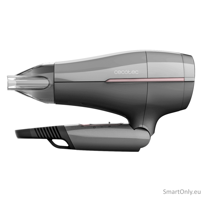 Cecotec Hair dryer | IoniCare Power&Go Heaven | 2000 W | Number of temperature settings 2 | Ionic function | Diffuser nozzle | Grey 2