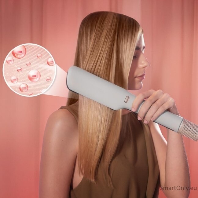 Cecotec Hair Straightener | Air Lisse Champagne | Ceramic heating system | Ionic function | Temperature (max) 230 °C | Temperature (min) 100 °C | Number of heating levels 3 | 1600 W | Champagne 2