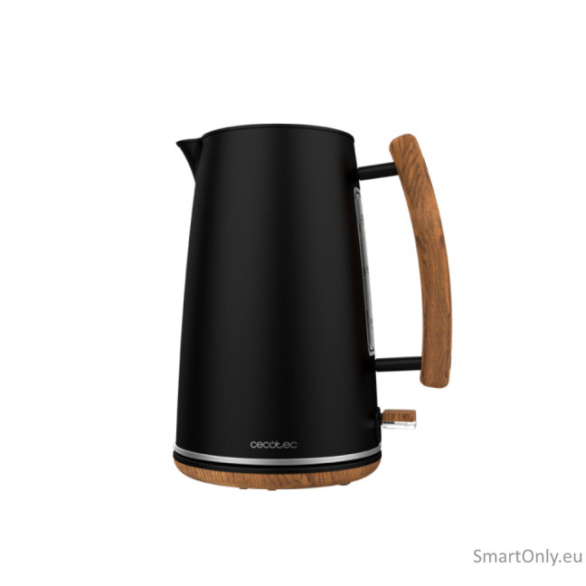 Cecotec Kettle | ThermoSense 400 | Electric | 3000 W | 1.7 L | Stainless steel/BPA | 360° rotational base | Black Woody Cecotec Kettle | ThermoSense 400 | Electric | 3000 W | 1.7 L | Stainless steel/BPA | 360° rotational base | Black Woody
