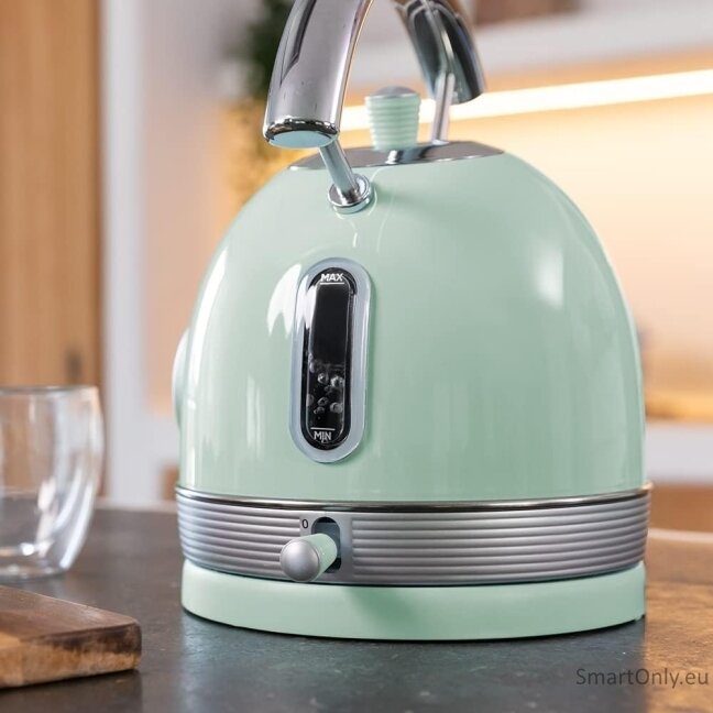 Cecotec Kettle | ThermoSense 420 Vintage | 2200 W | Electric | 1.8 L | Stainless steel | 360° rotational base | Light Green 4 Cecotec Kettle | ThermoSense 420 Vintage | 2200 W | Electric | 1.8 L | Stainless steel | 360° rotational base | Light Green 4