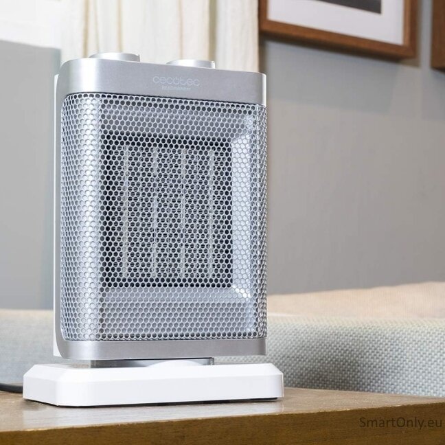 Cecotec | Ready Warm 6100 Ceramic Rotate | Ceramic Heater | 1500 W | Number of power levels 3 | Suitable for rooms up to 35-40 m³ | Suitable for rooms up to Up to 15 m² | White 3