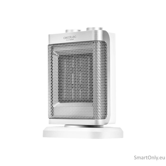 Cecotec | Ready Warm 6100 Ceramic Rotate | Ceramic Heater | 1500 W | Number of power levels 3 | Suitable for rooms up to 35-40 m³ | Suitable for rooms up to Up to 15 m² | White 4 Cecotec | Ready Warm 6100 Ceramic Rotate | Ceramic Heater | 1500 W | Number of power levels 3 | Suitable for rooms up to 35-40 m³ | Suitable for rooms up to Up to 15 m² | White 4